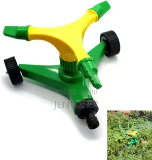 360-Degree Rotating 3-Arm Garden Lawn Sprinkler