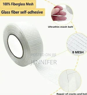 Self-Adhesive Joint Fiberglass Mesh Tape (50mm X 45 Meters)