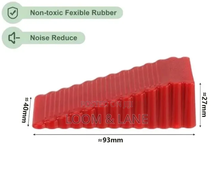 1Pcs Pink Silicone Door Stopper