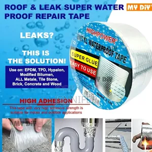 Highpower Butyl Waterproof Tape (5metresx50mm)
