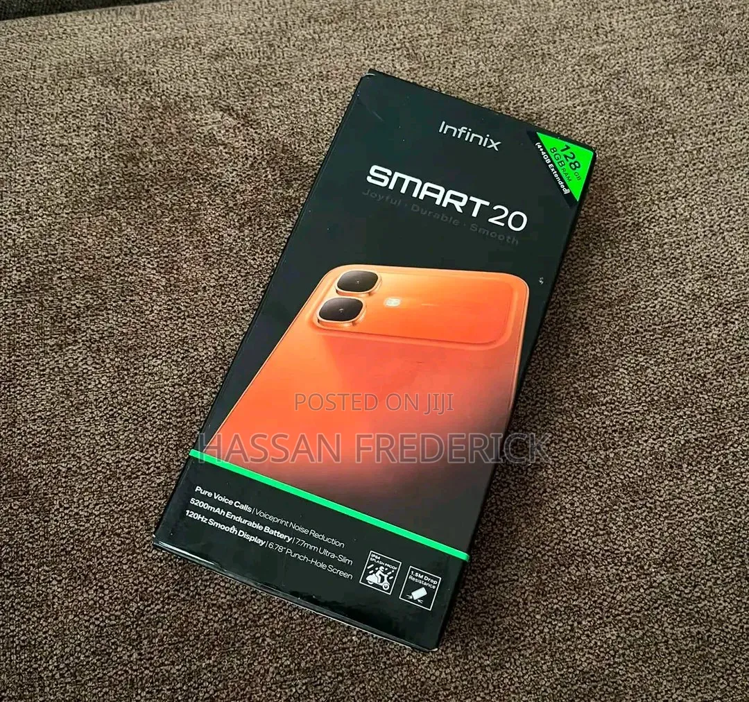 New Infinix Smart 20 128 GB Silver