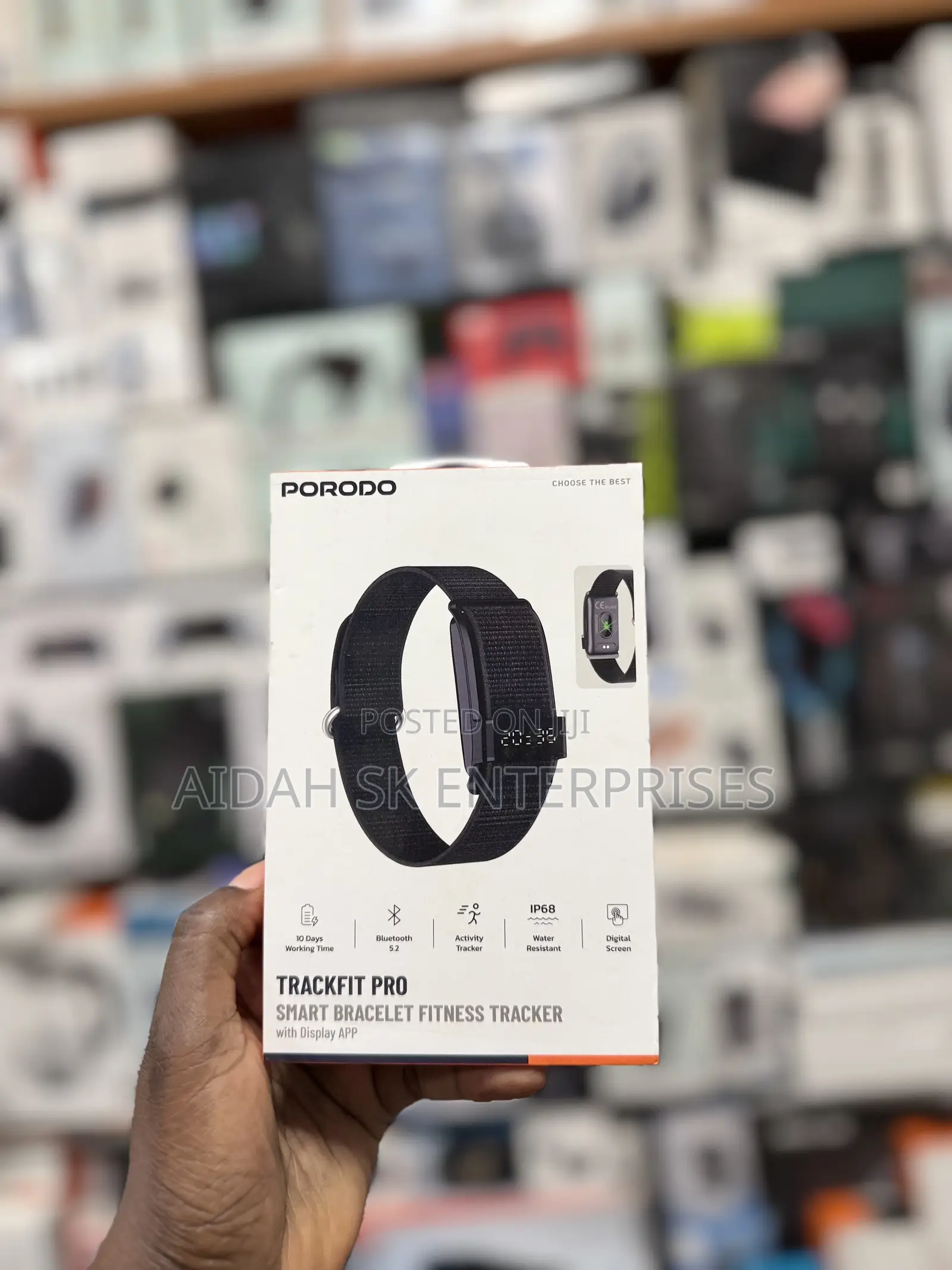 Porodo TrackFit Pro Smart Bracelet Fitness Tracker