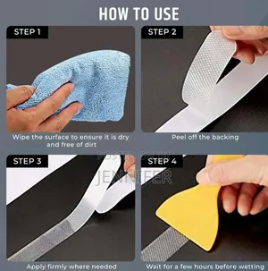 12pcs Robustt Anti-Slip Tape Patches for Bathroomes