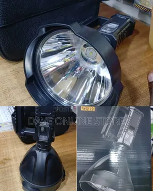 Rechargeable LED Searchlight/Spotlight (Model W5120)
