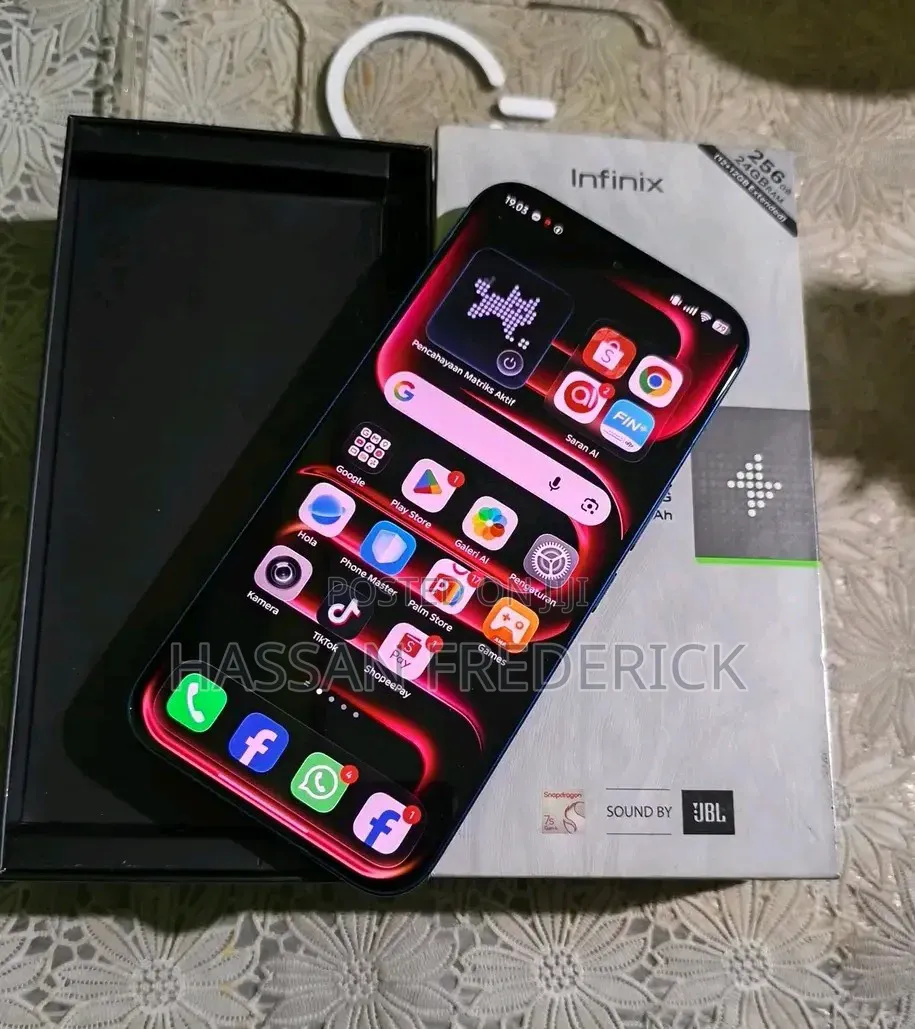 New Infinix Note 60 Pro 256 GB Blue