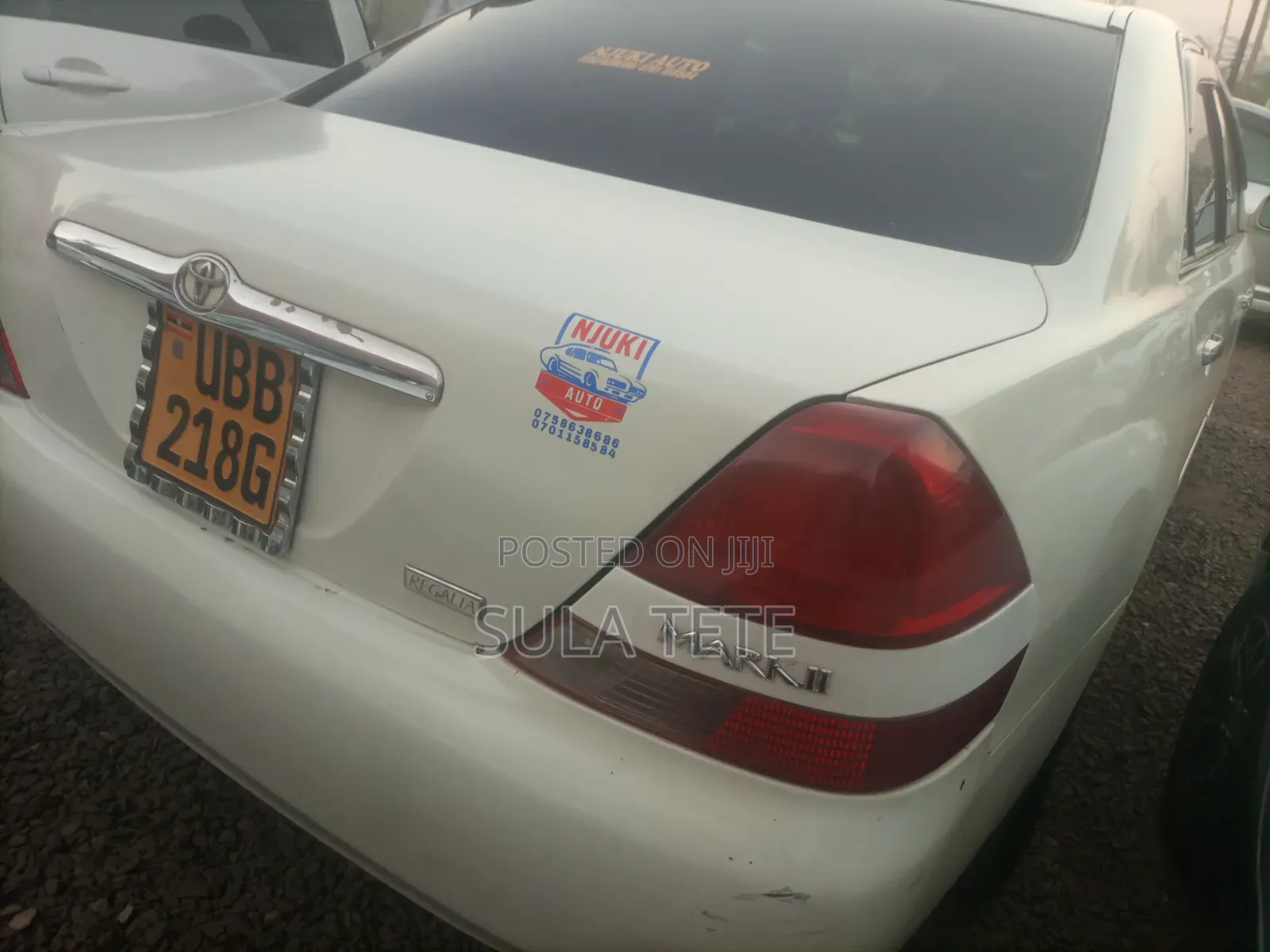 Toyota Mark II 2002 White