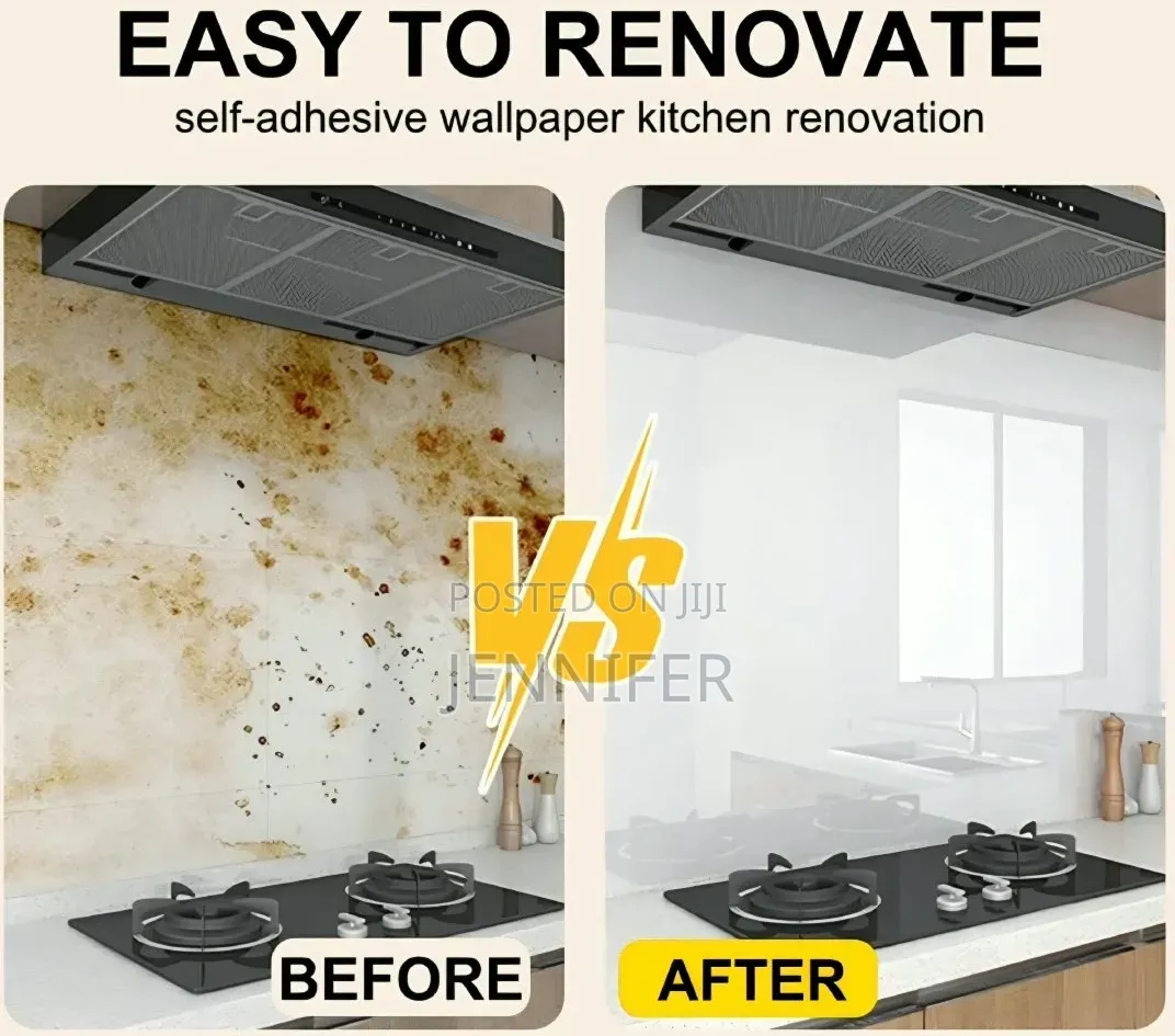 5pcs Marble Wallpaper PVC 3D  Self Adhesive Wall Sticker