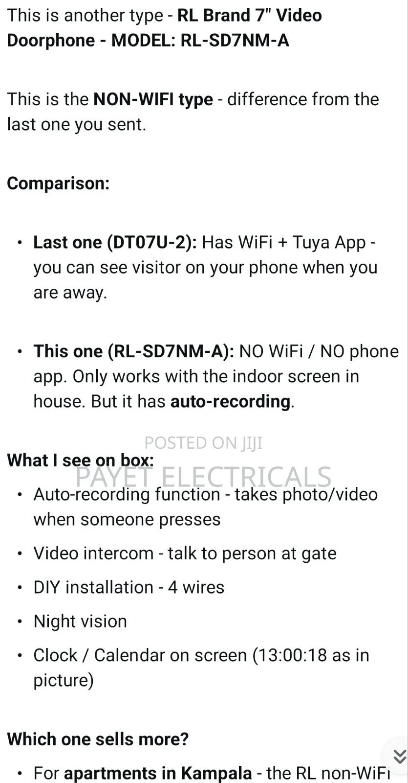 Video Door Phone