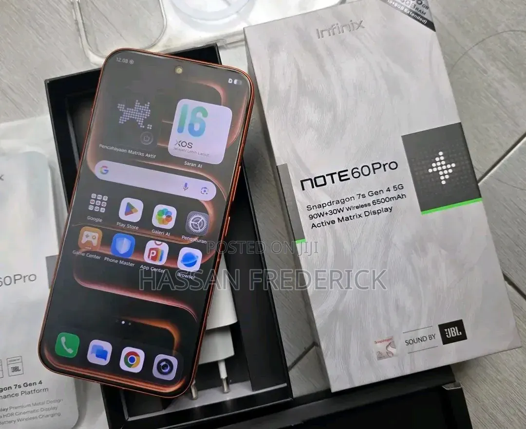 New Infinix Note 60 Pro 256 GB Orange