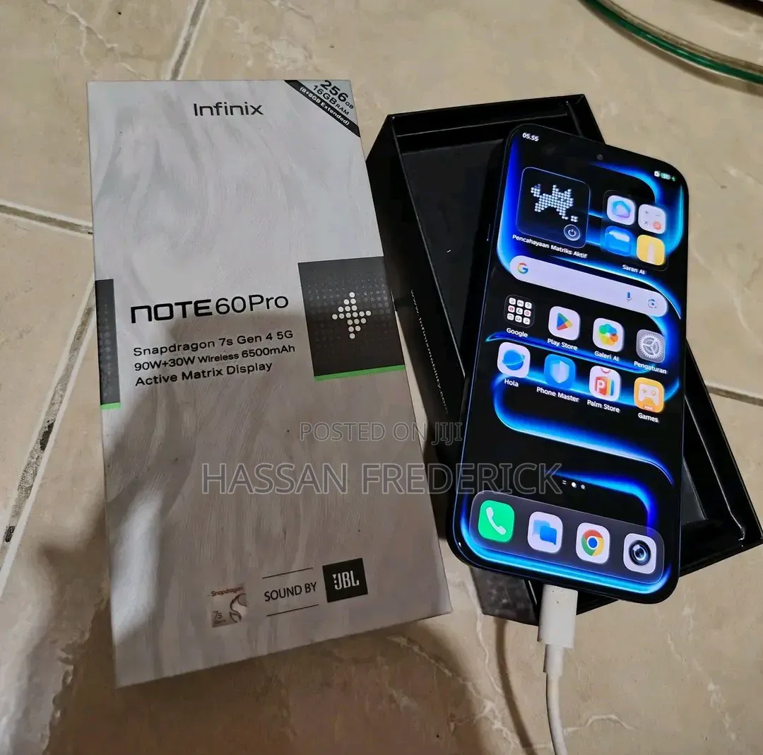 New Infinix Note 60 Pro 256 GB Orange
