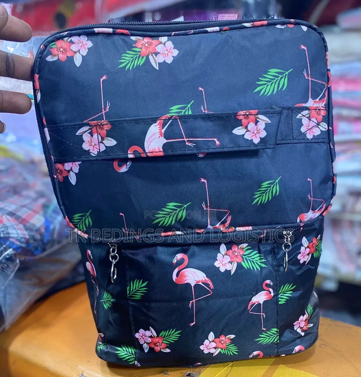 Flamingo Makeup Bag