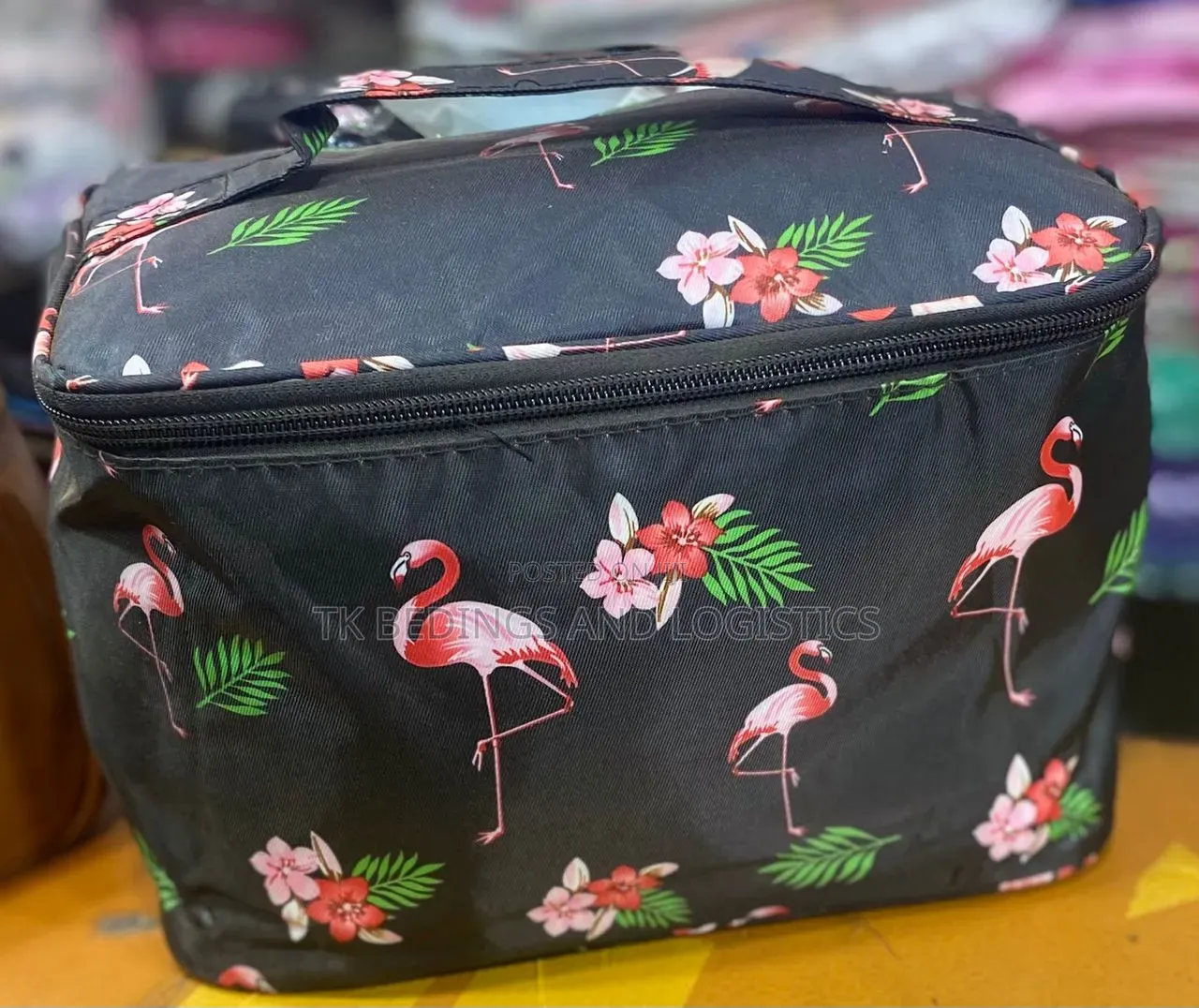 Flamingo Makeup Bag