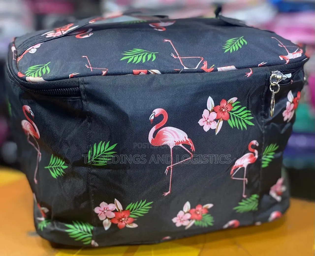 Flamingo Makeup Bag