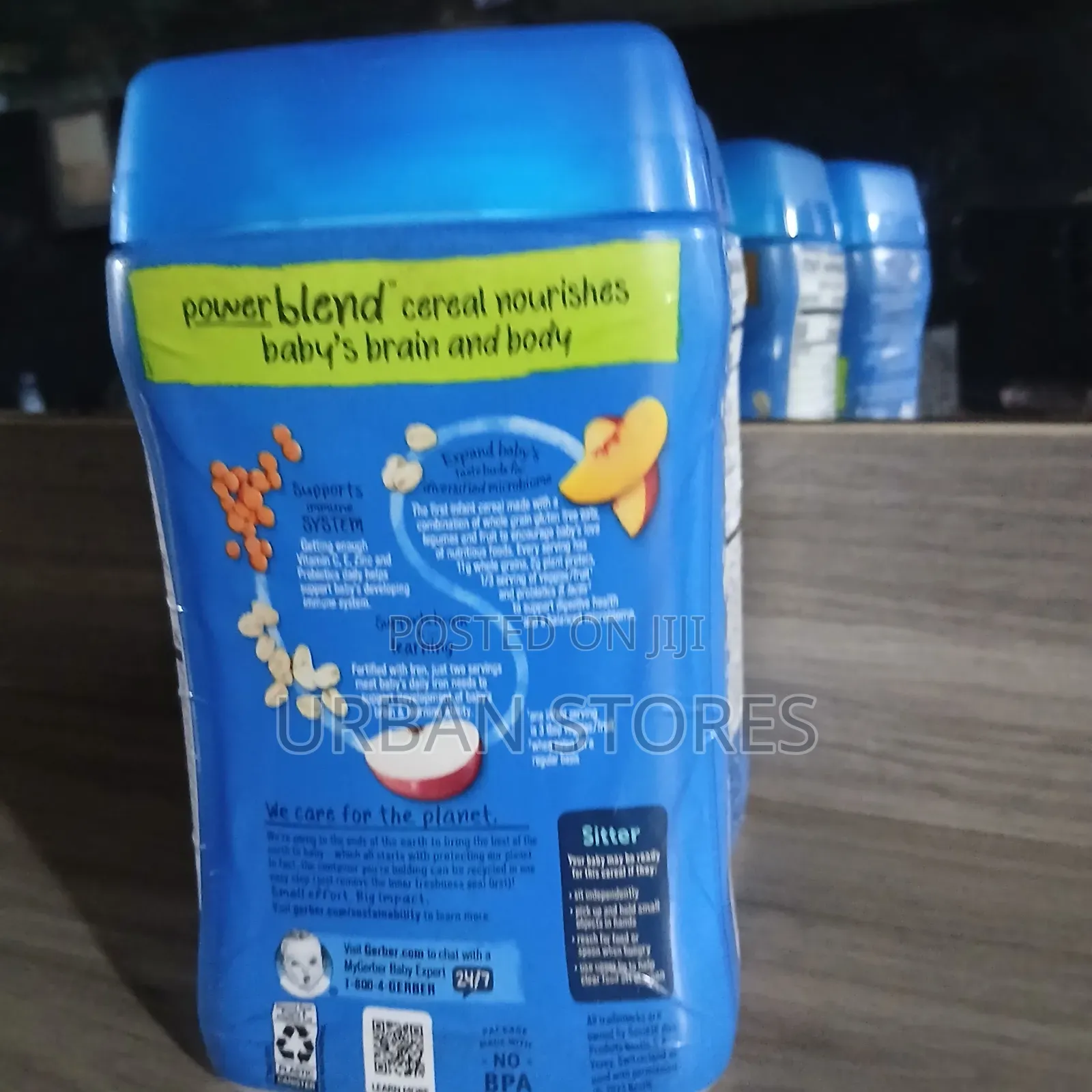Berber Baby Cereal 1st Food, Non GMO- Ortmeal - Urban Stores