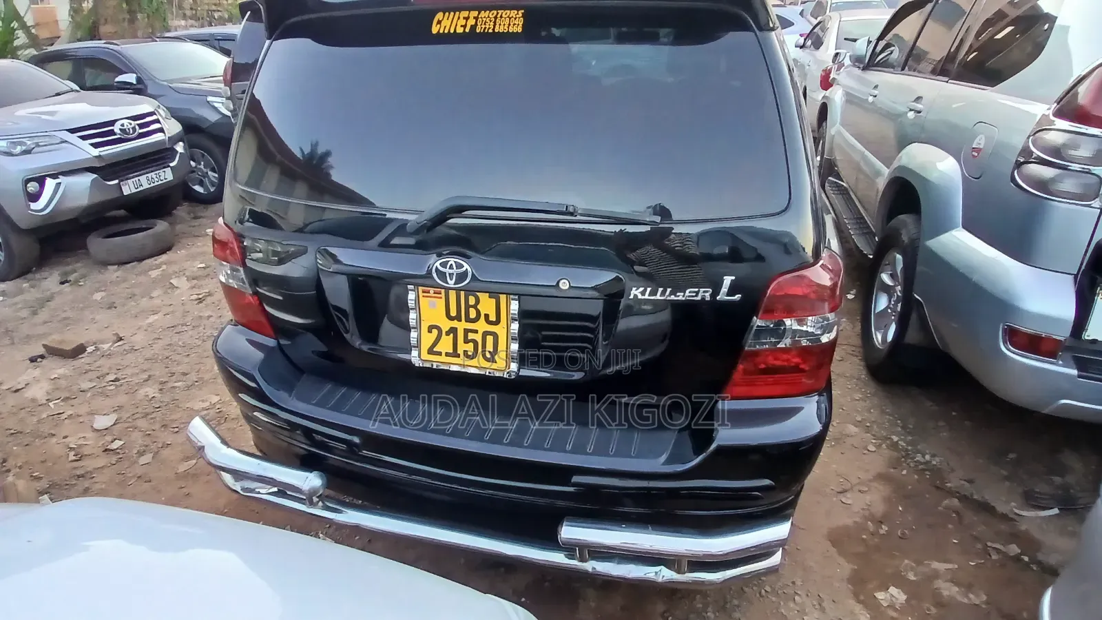 Toyota Kluger 2007 Black