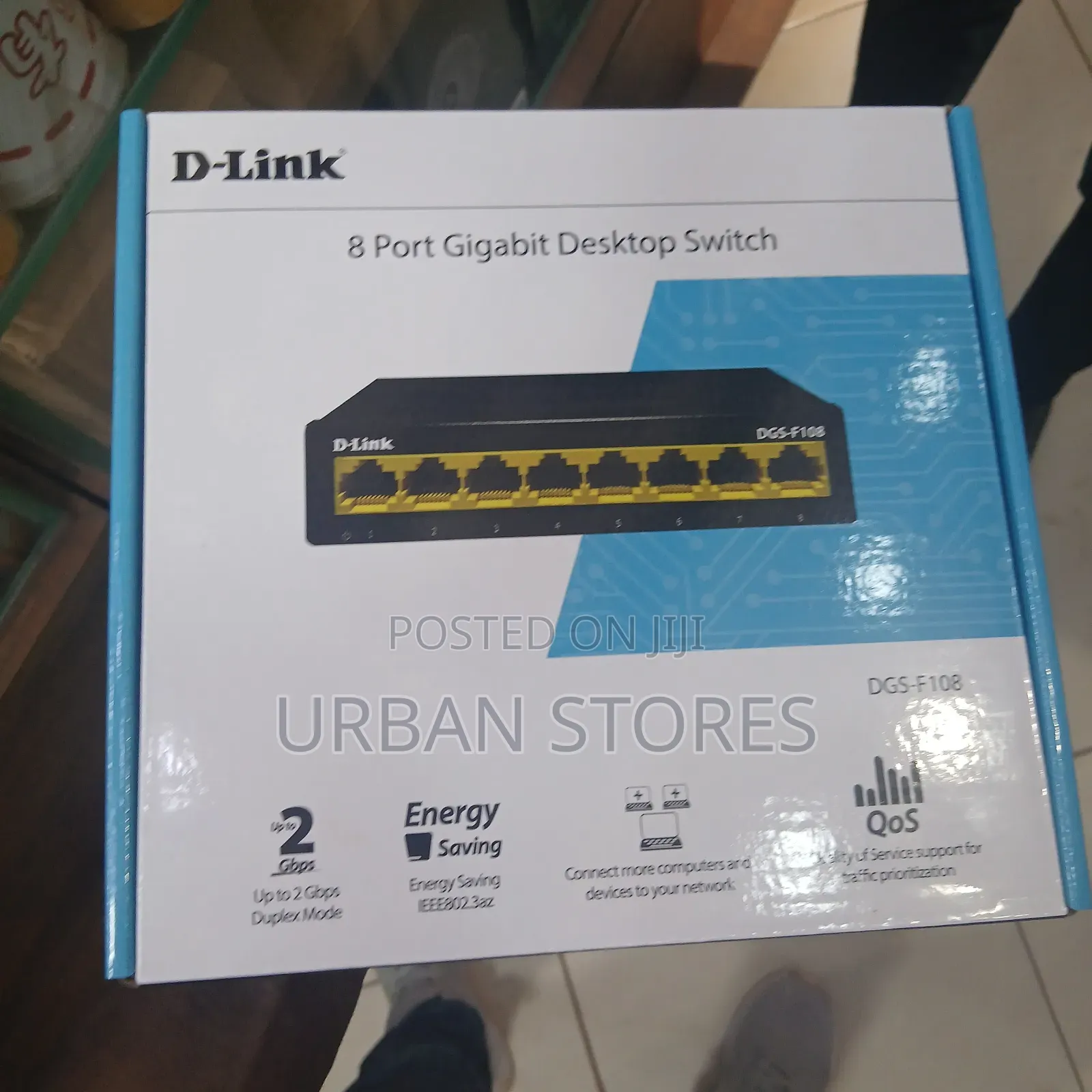 Dlink 8-Port Gigabit Desktop Switch DGS-108GL