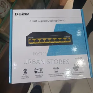 Dlink 8-Port Gigabit Desktop Switch DGS-108GL