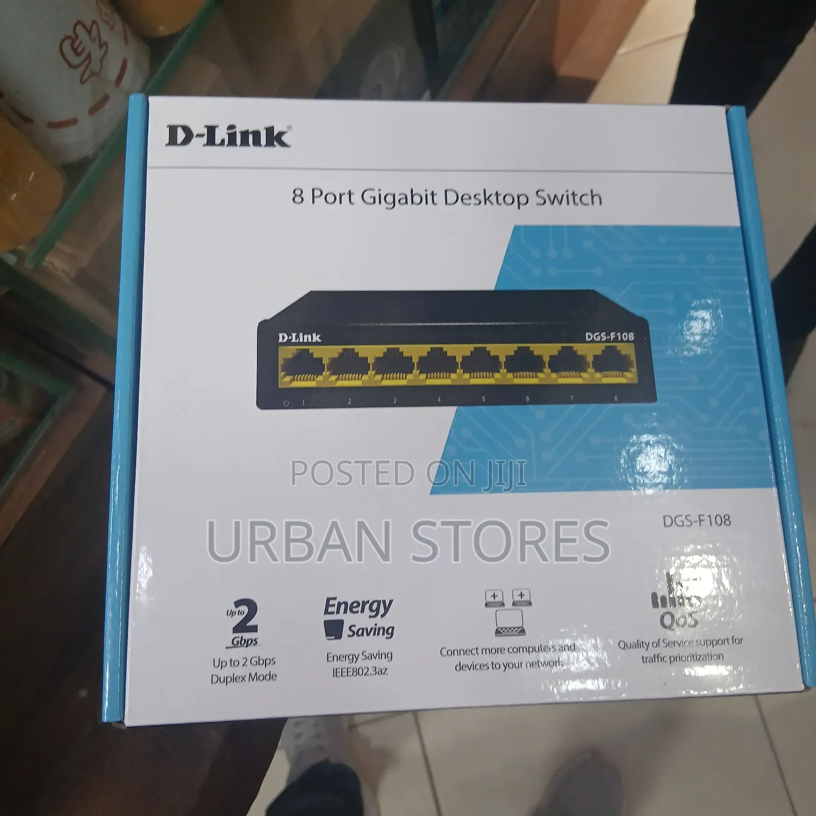 Dlink 8-Port Gigabit Desktop Switch DGS-108GL