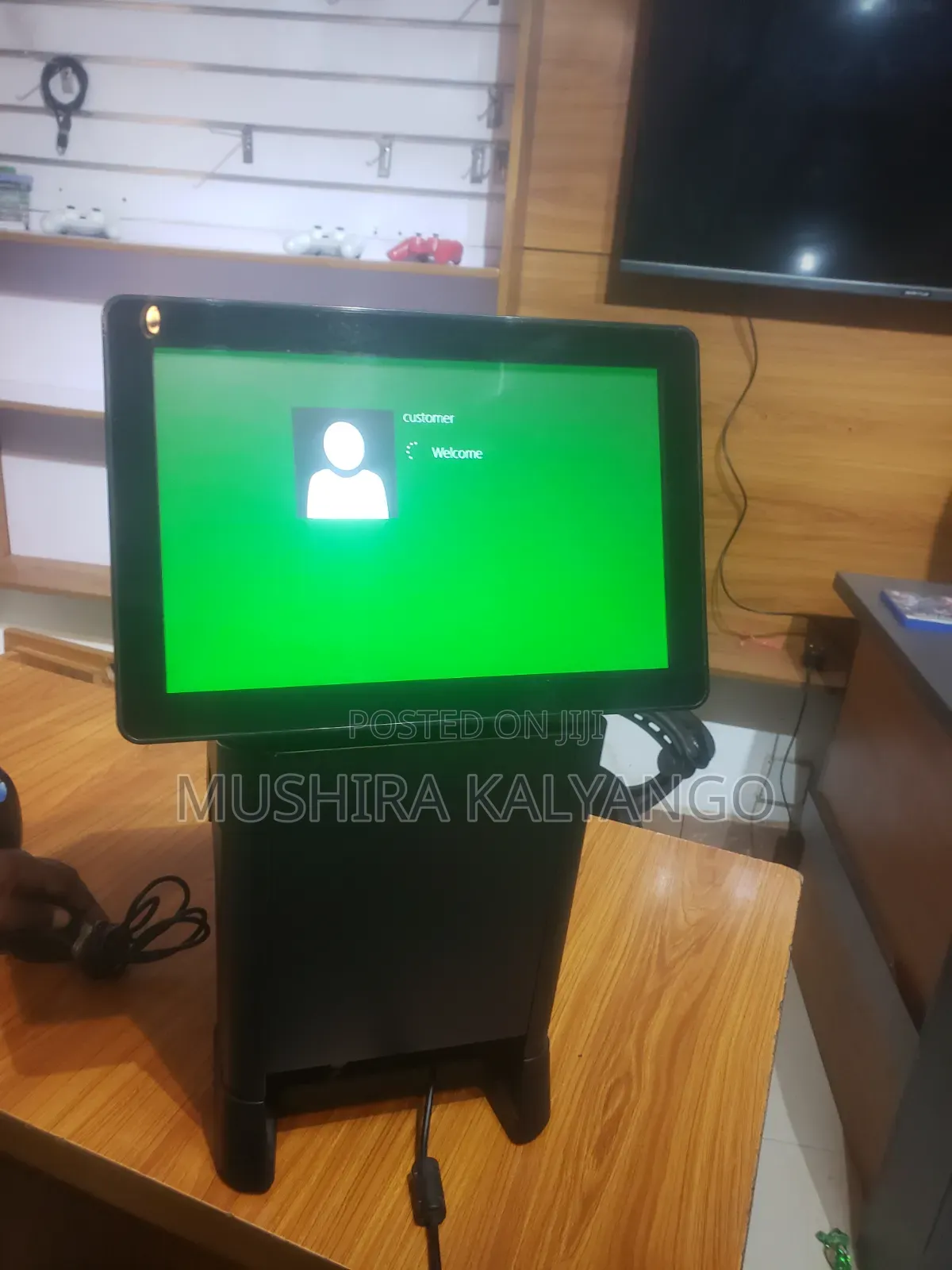 Point-of-Sale (POS) Terminal With a Built-in Thermal Receipt Printer,