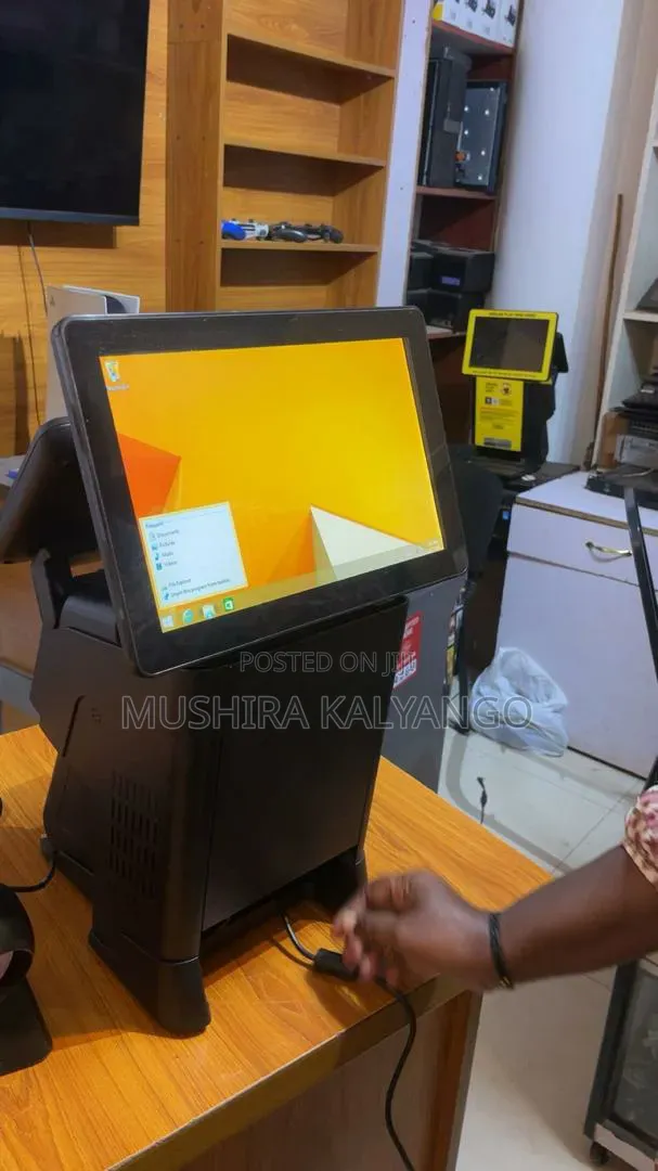 Point-of-Sale (POS) Terminal With a Built-in Thermal Receipt Printer,
