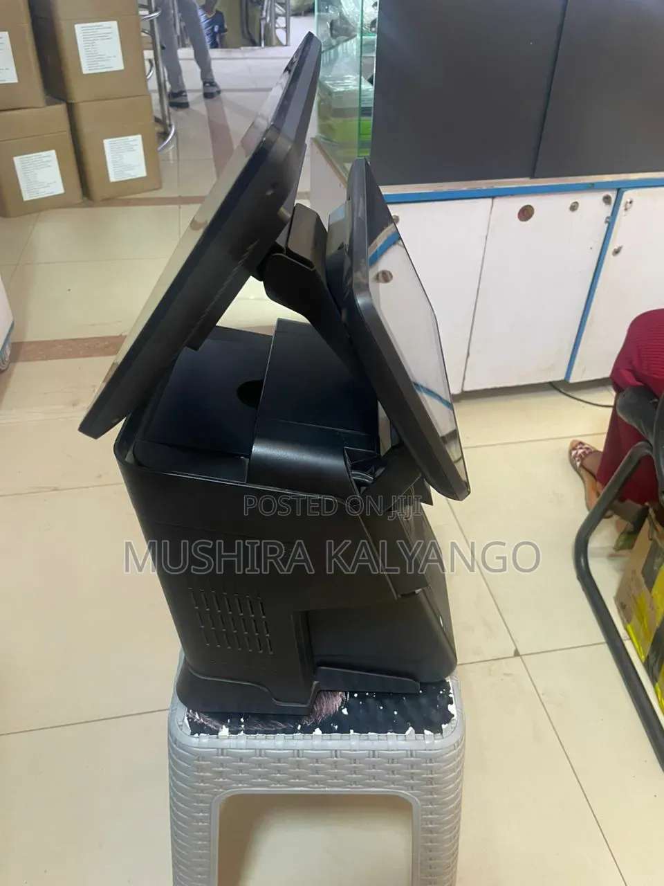 Point-of-Sale (POS) Terminal With a Built-in Thermal Receipt Printer,