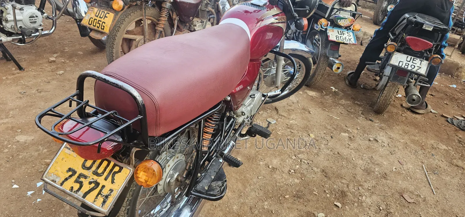 Bajaj Boxer 2017 Red