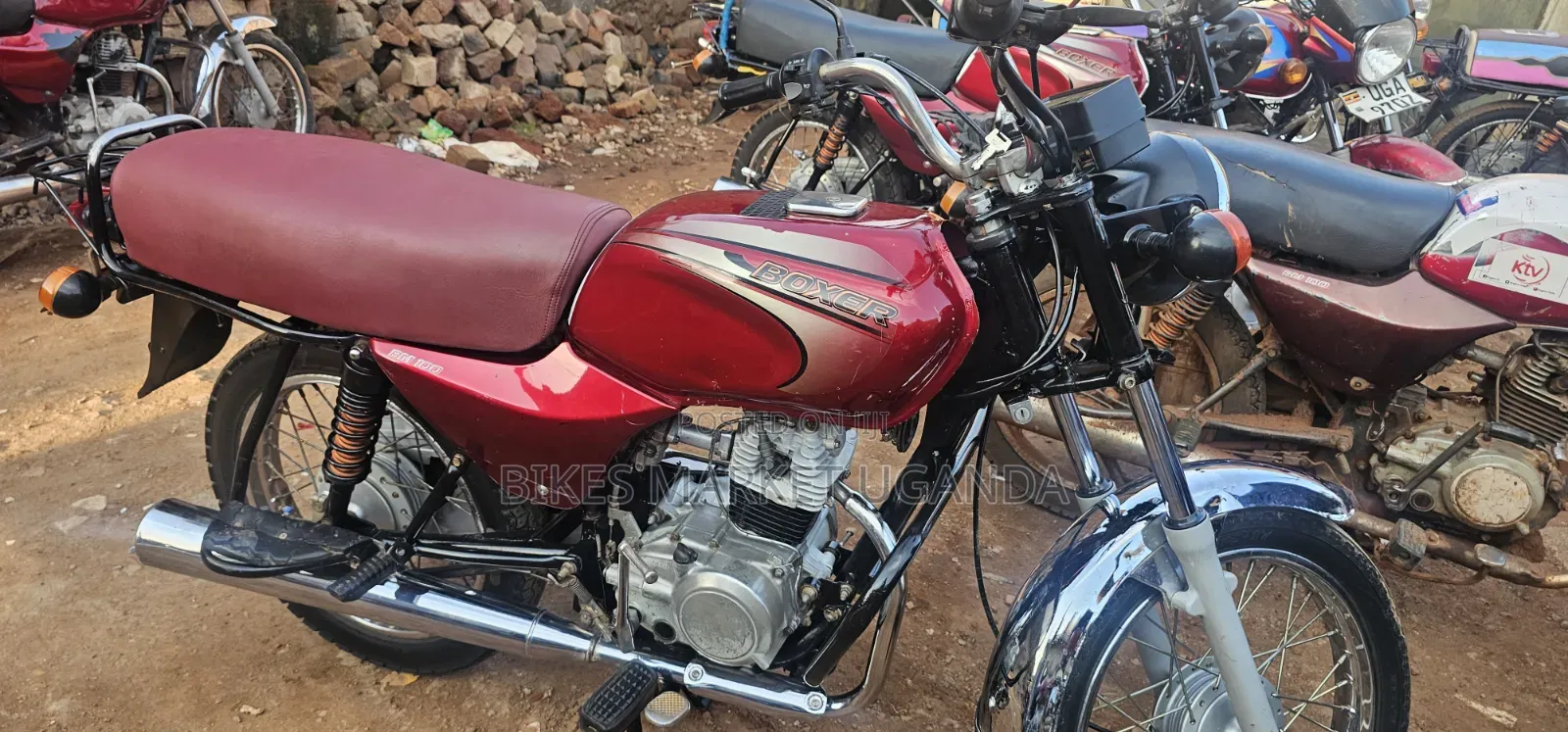 Bajaj Boxer 2017 Red