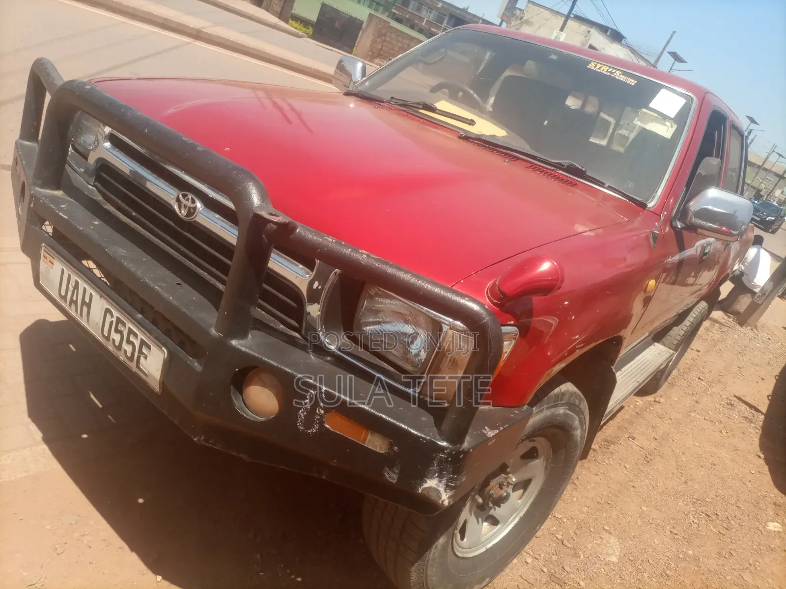 Nissan DoubleCab 1996 Red