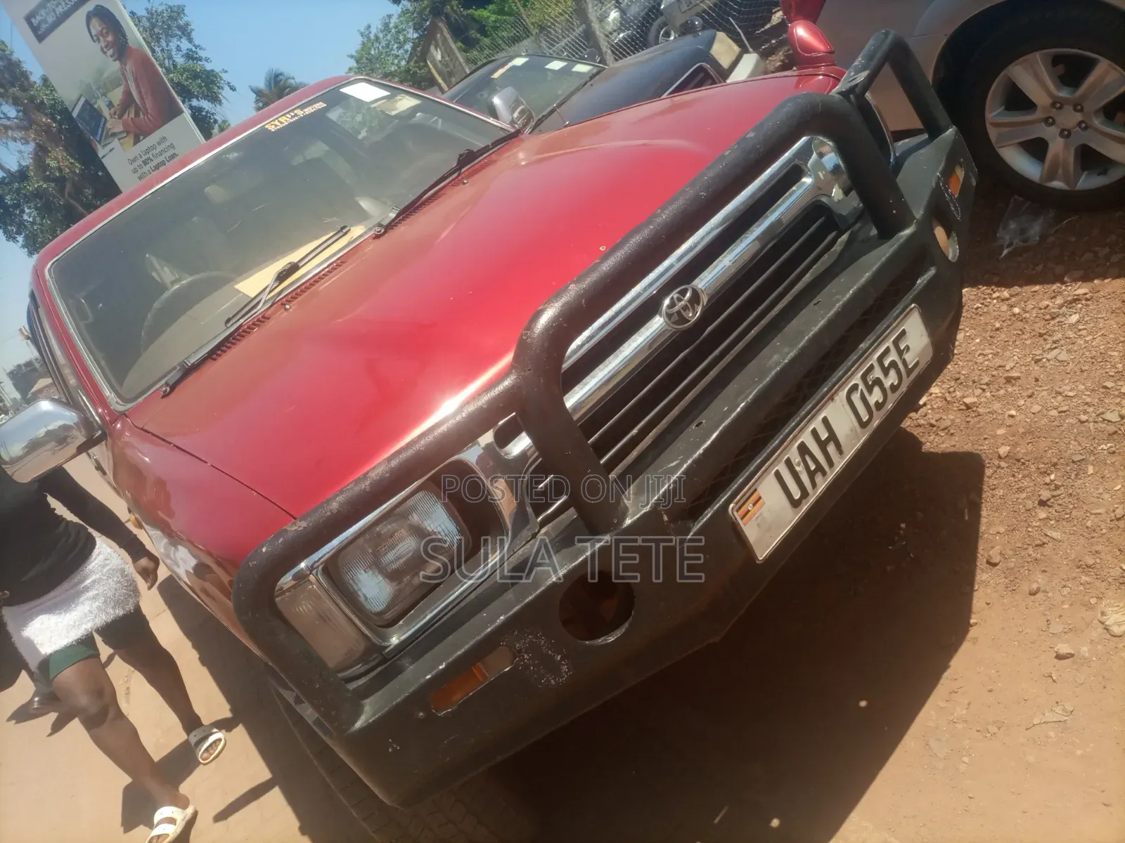 Nissan DoubleCab 1996 Red