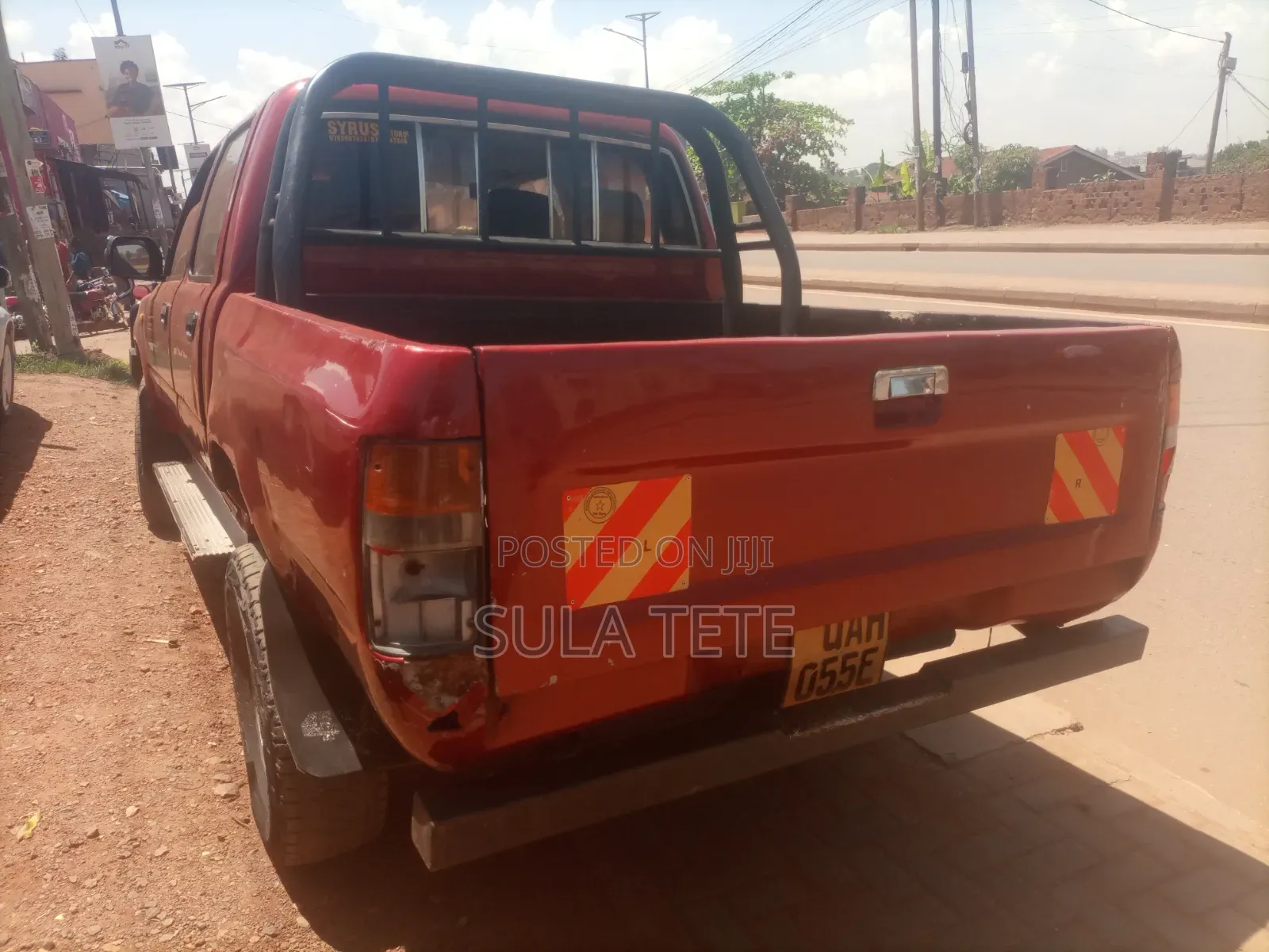 Nissan DoubleCab 1996 Red