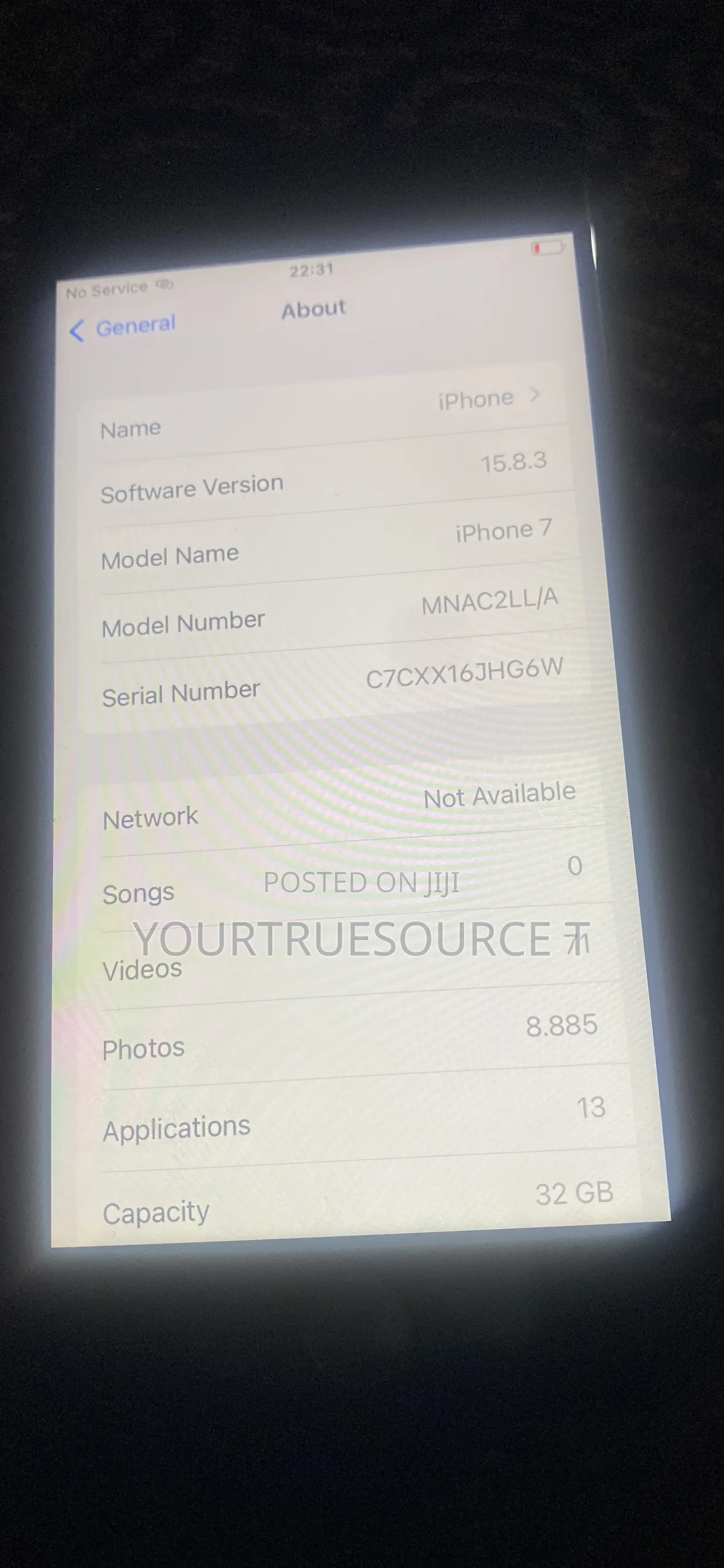 Apple iPhone 7 32 GB Black