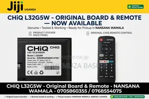 CHiQ 32 Inch TV for Parts L32G5W - Power & Sound OK - With Remote
