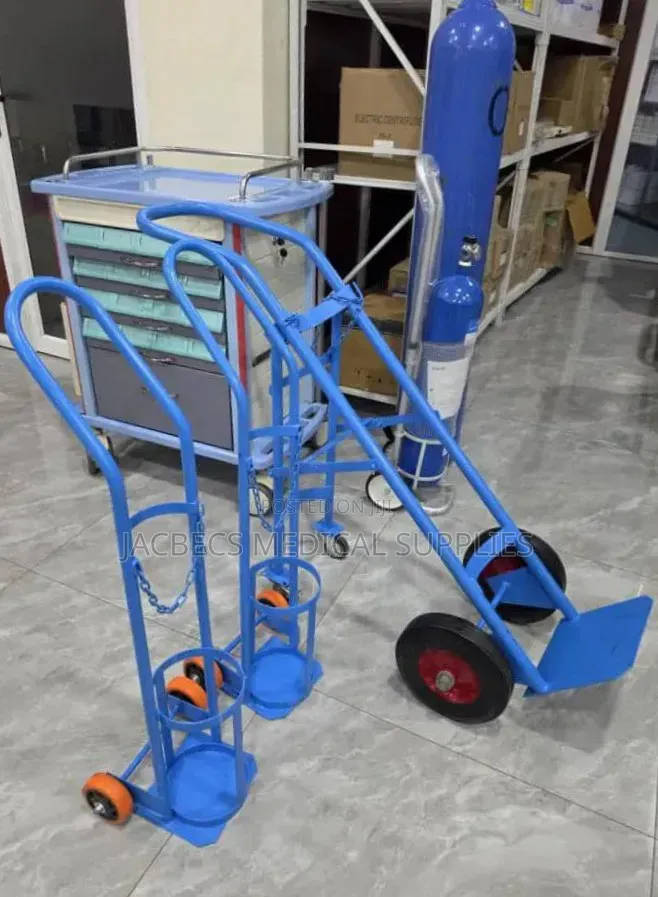Oxygen Cylinder Trolley