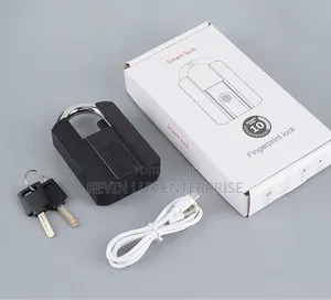 Finger Print Padlock 2 in 1