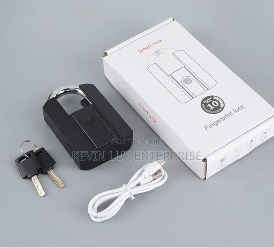 Finger Print Padlock 2 in 1