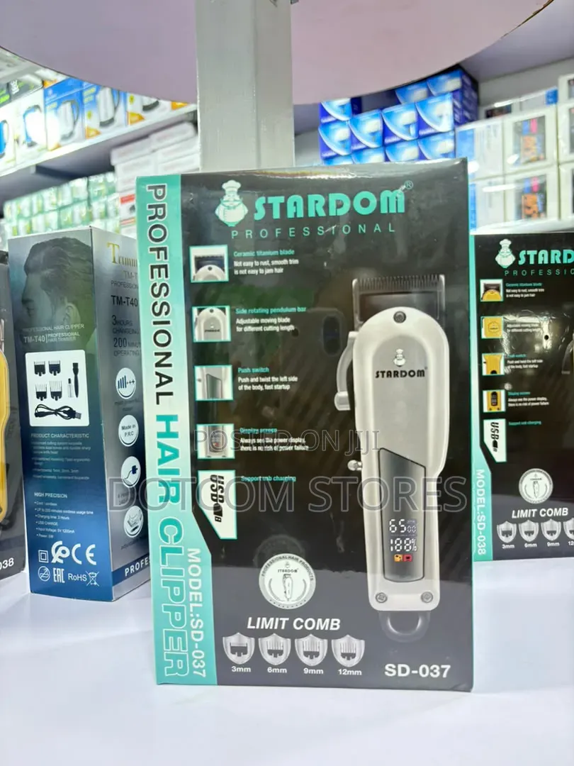 Stardom Professional Hair Clipper (Model SD-037),