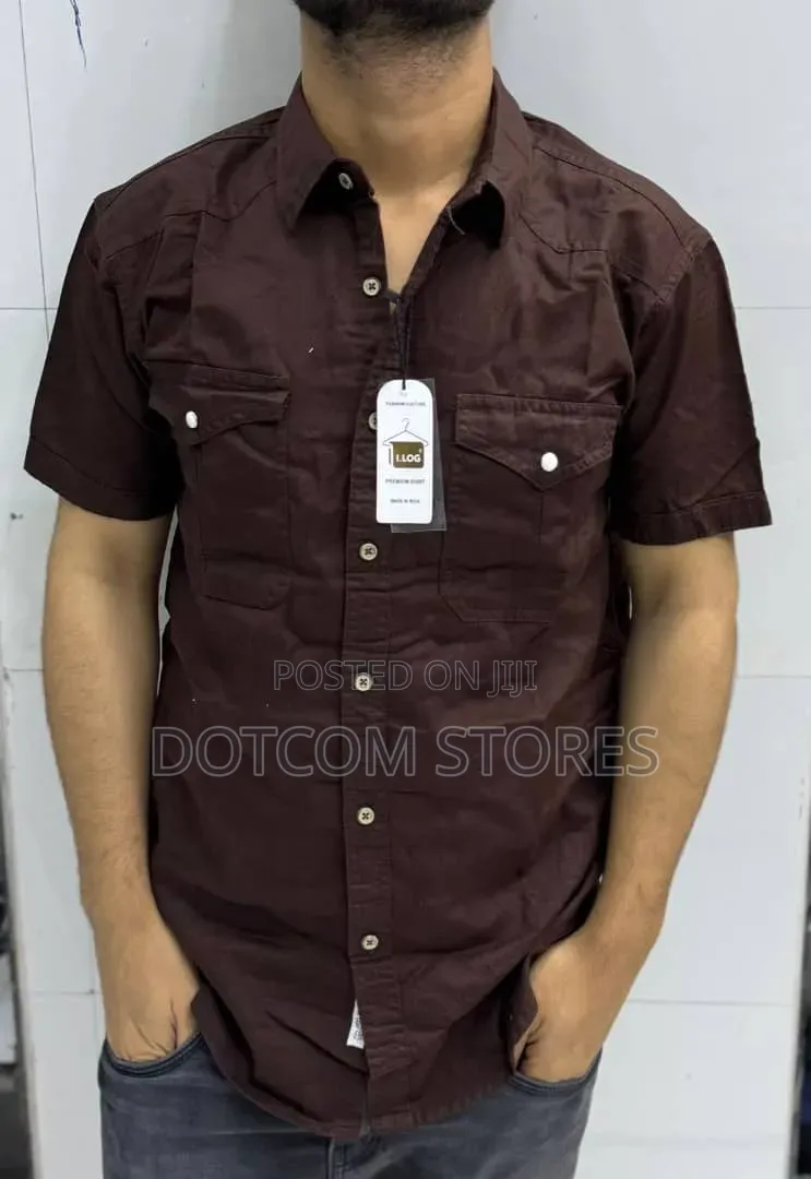 Calvin Klein Jeans Long-Sleeve Utility Button-Down Casual Shirt