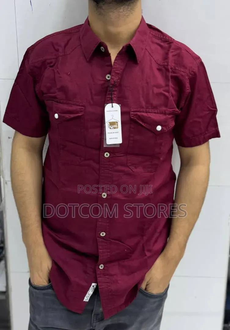 Calvin Klein Jeans Long-Sleeve Utility Button-Down Casual Shirt