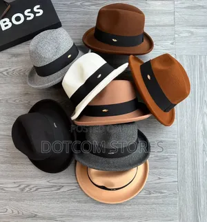 1pcs Unisex Wool Felt Fedora Hats