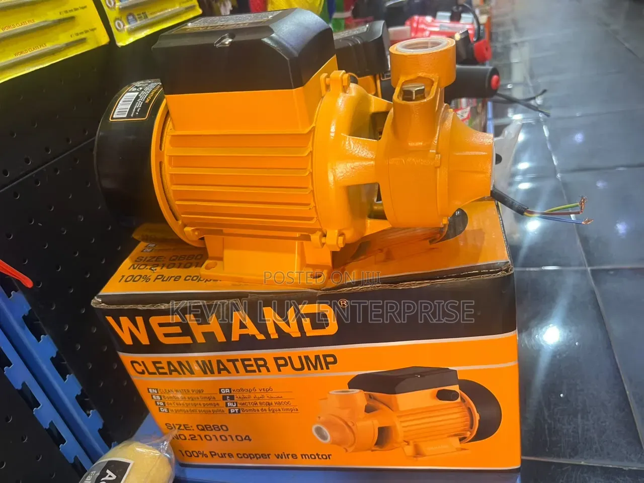 Clean Water Pump-Pure Copper Wire