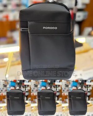 Black Porodo Crossbody Bag