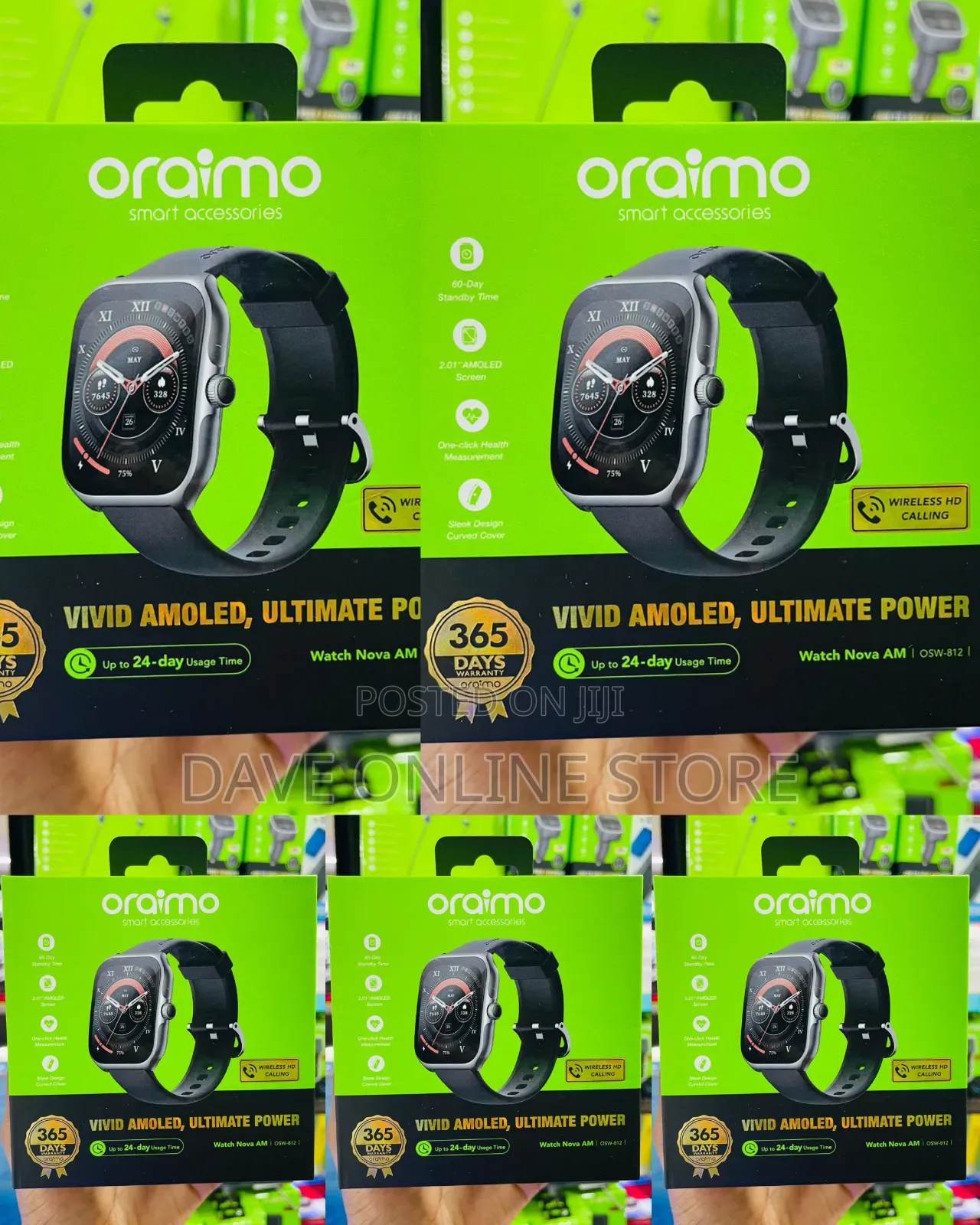 Oraimo Watch Nova AM (OSW-812), a Curved Smartwatch