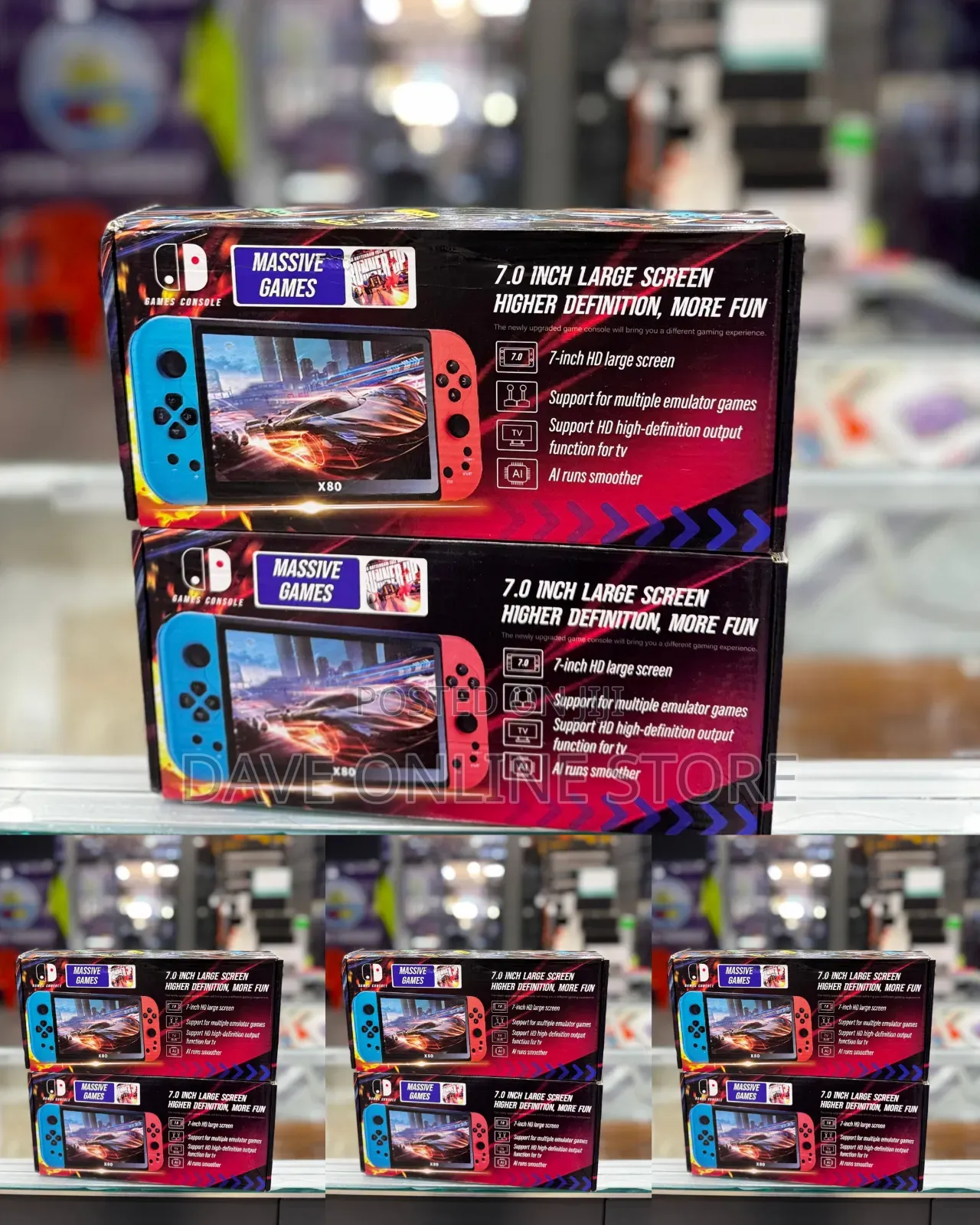 X80 Digital Video Game Console