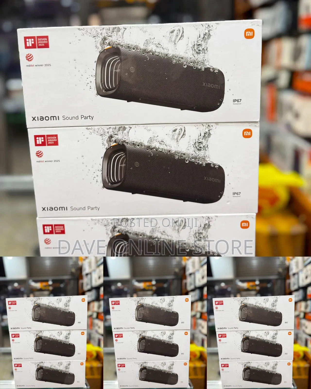 Xiaomi Sound Party Bluetooth Speaker (Model MDZ-39-DB) in Black.