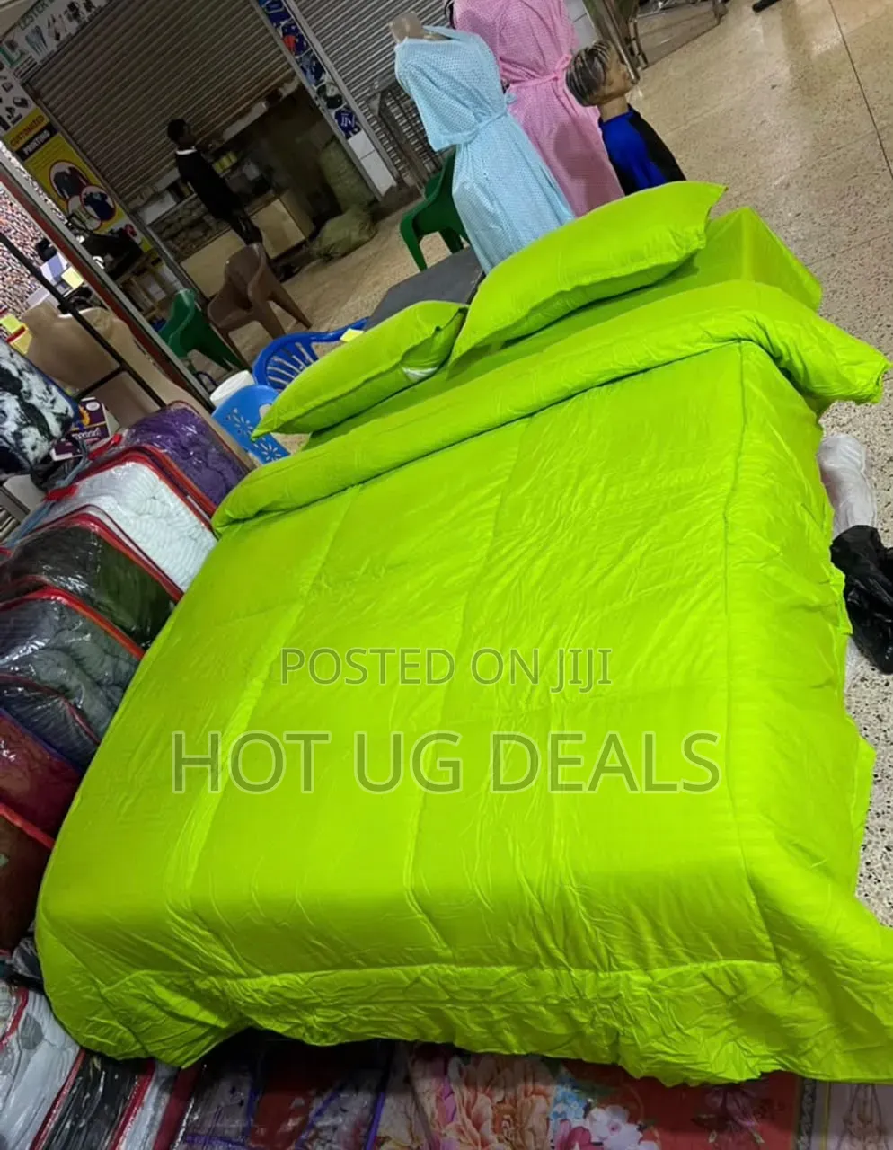 4pcs 5x6 Egyptian Duvet Set (1 Duvet, 1 Bedsheet, 2 Pillowcases)