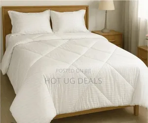 6x6 Egyptian Duvet Set – 4 PCS (1 Bedsheet, 1 Duvet, 2 Pillowcases)