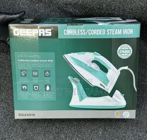 Geepas Cordless/Corded Steam Iron