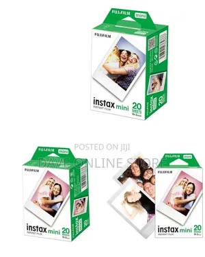 Fujifilm Instax Mini Instant Film.