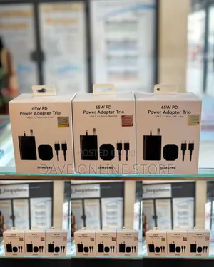 Samsung 65W PD Power Adapter Trio Box