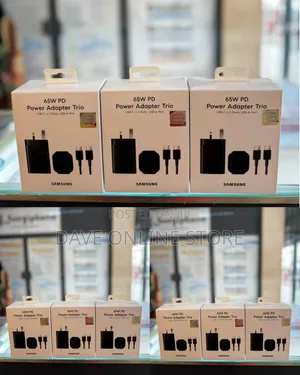 Samsung 65W PD Power Adapter Trio Box